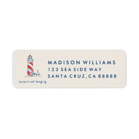 Kustprijsopgave | Tijd nemen om door het leven te Etiket (Voorkant)