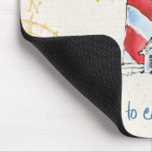 Kustprijsopgave | Tijd nemen om door het leven te  Muismat (Hoek)