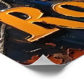 Kustraket: Leeuw aan de Rand Poster (Hoek)