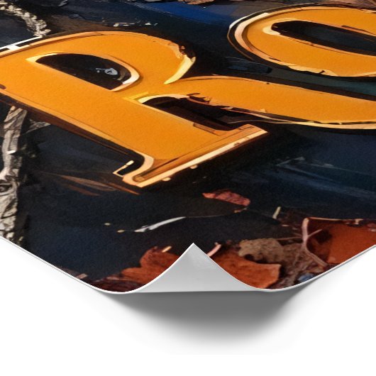 Kustraket: Leeuw aan de Rand Poster (Hoek)