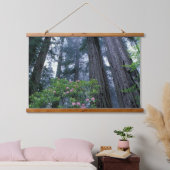Kustredwoods en Rododendrons Hangend Wandkleed (Slaapkamer)