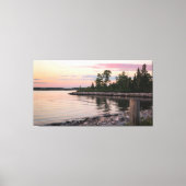 Kustreflecties Canvas Afdruk (Voorkant)