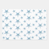 Kustregeling in het kader van de Waterverf Zee Inpakpapier Vel (Voorkant 3)