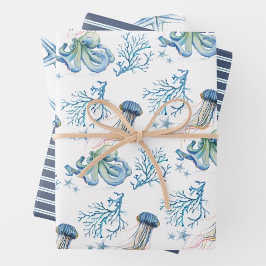 Kustregeling in het kader van de Waterverf Zee Inpakpapier Vel (In situ)