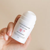 Kustrode zeesterren deodorant sticker label