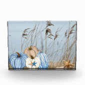 Kustroompompoen en -pompoenen fotoblokken (Voorkant)