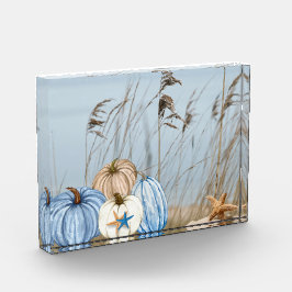 Kustroompompoen en -pompoenen fotoblokken