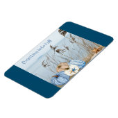 Kustroompompoen en -pompoenen magneet (Linkerzijde)