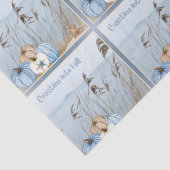 Kustroompompoen en -pompoenen tissuepapier (Detail)