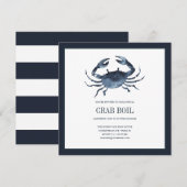 Kustroos Blauwe Krab Feast Seafood Boil Party (Voorkant / Achterkant)
