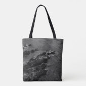 Kustrotsformatie - Zee Landschapsfotografie Tote Bag (Achterkant)