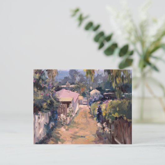 Kustroute Briefkaart (Staand voorkant)