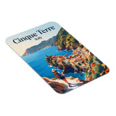 Kustroute Cinque Terre Italië Magneet (Rechterzijde)