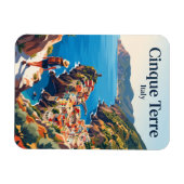 Kustroute Cinque Terre Italië Magneet (Horizontaal)