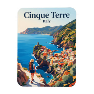 Kustroute Cinque Terre Italië Magneet