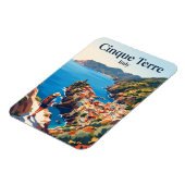 Kustroute Cinque Terre Italië Magneet (Linkerzijde)