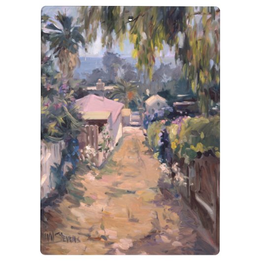 Kustroute Klembord (Achterkant)