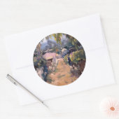 Kustroute Ronde Sticker (Envelop)