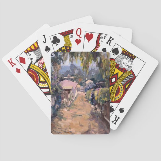 Kustroute Speelkaarten (Achterkant)