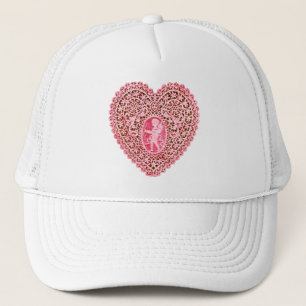 KUSTRUIMTE, roze rood Trucker Pet