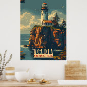 Kustrust: Acadia National Park Poster (Keuken)