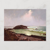 Kustscène - Amerikaanse school (19e eeuw) Briefkaart (Voorkant)