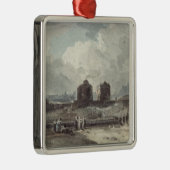 Kustscène Metalen Ornament (Rechts)