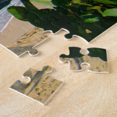 Kustscene van de Amerikaanse Maagdeneilanden. Legpuzzel (Zijkant)