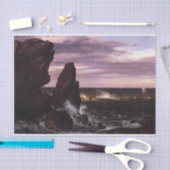 Kustscène van de Frederic Edwin Church Tissuepapier (Craft)