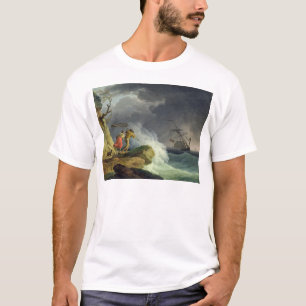 Kustschaal in een Storm, 1782 T-shirt
