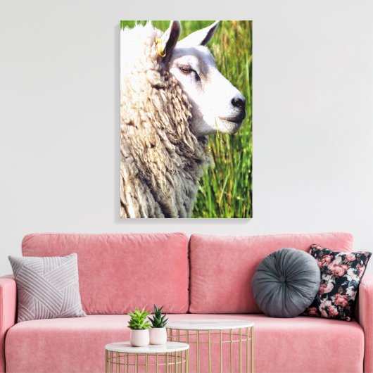 KUSTSCHAPEN CANVAS AFDRUK (Insitu (Woonkamer))