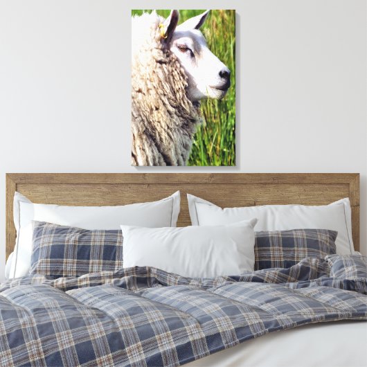 KUSTSCHAPEN CANVAS AFDRUK (Insitu (Slaapkamer))