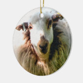 KUSTSCHAPEN KERAMISCH ORNAMENT (Links)