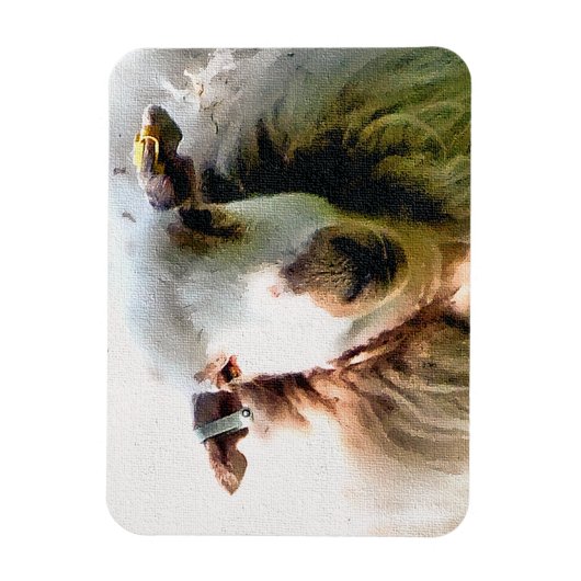 KUSTSCHAPEN MAGNEET (Verticaal)