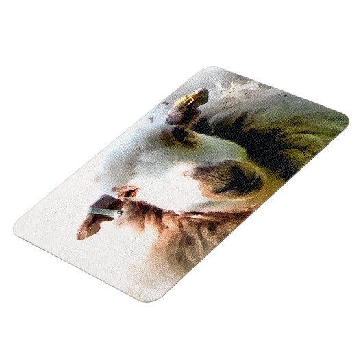 KUSTSCHAPEN MAGNEET (Linkerzijde)