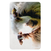 KUSTSCHAPEN MAGNEET (Verticaal)