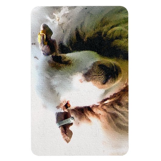 KUSTSCHAPEN MAGNEET (Verticaal)