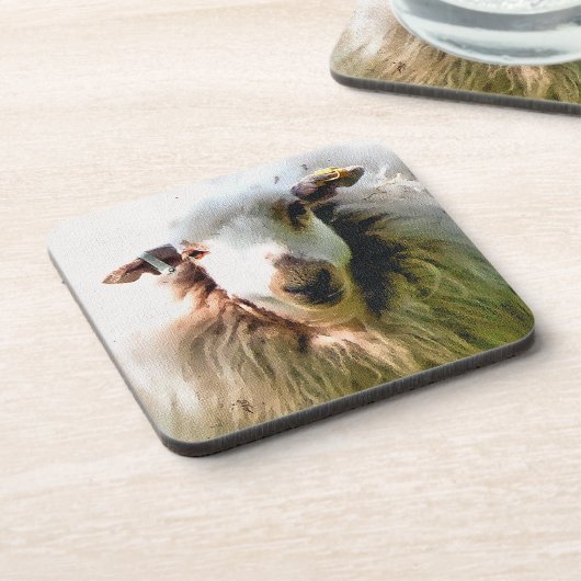 KUSTSCHAPEN ONDERZETTER (Linkerzijde)