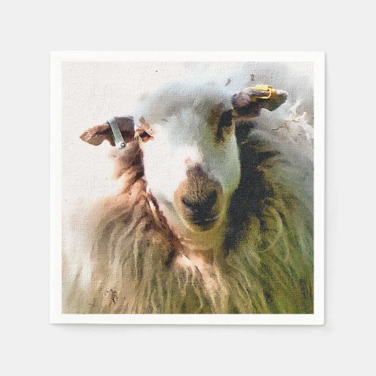 KUSTSCHAPEN SERVETTEN (Voorkant)