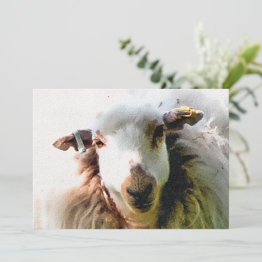 KUSTSCHAPINVITATIE (Staand voorkant)