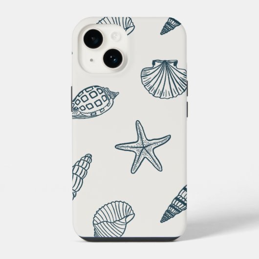 Kustschat Kustdiepten iPhone Hoesje (Achterkant)
