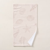 Kustschatten Shell Pink Bad Handdoek (Handdoek)