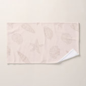 Kustschatten Shell Pink Bad Handdoek (Handdoek)