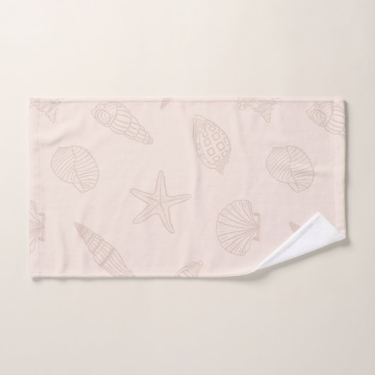 Kustschatten Shell Pink Bad Handdoek (Handdoek)