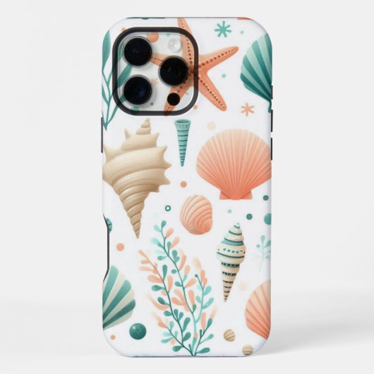 Kustschelp Kunst iPhone Hoesje (Achterkant)