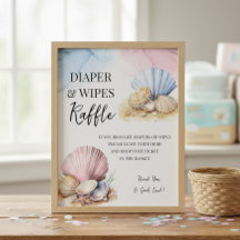 Kustschelp Luiers & Wipes Raffle Bord
