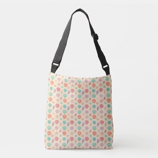 Kustschelp Patroon Crossbody Tas (Voorkant)