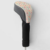 Kustschelp Patroon Golfheadcover (Schuin)