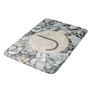 Kustschelpen Initiële Badstijl Badmat