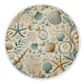 kustschelpen keramische knop (Voorkant)